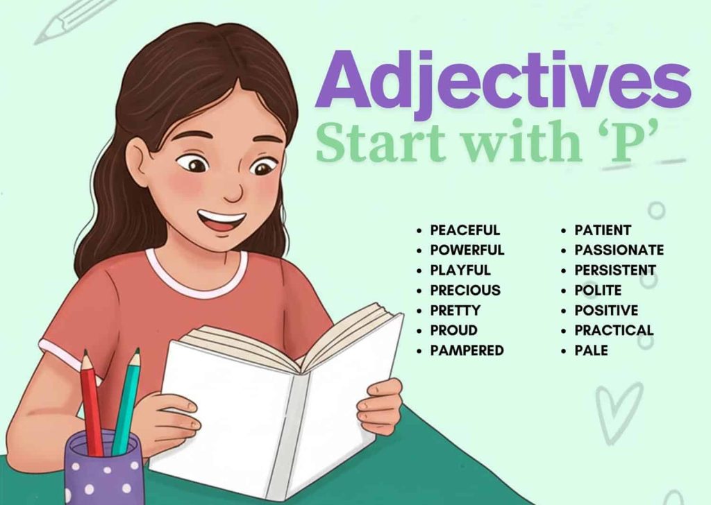 Adjectives for P