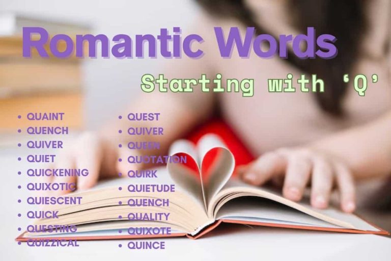 Romantic Words that Start with Q
