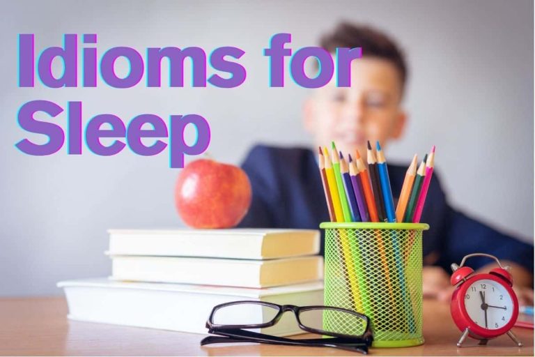 Idioms for Sleep